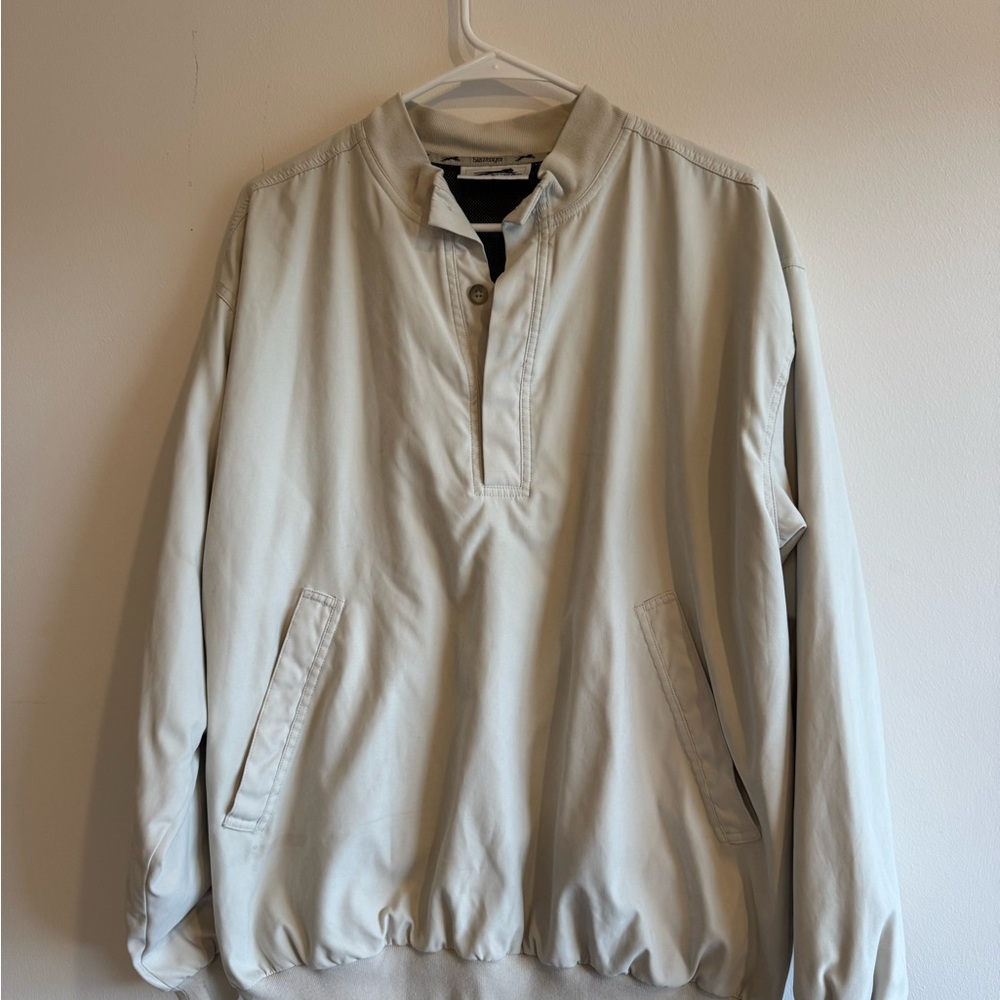 Slazenger Men's Light Tan Pullover Jacket